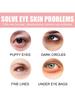 60Pcs/30Pairs Set Rose Eye Mask Plant Essence Moisturizes Eyes Brighten And Improve Eye Bags Relieve