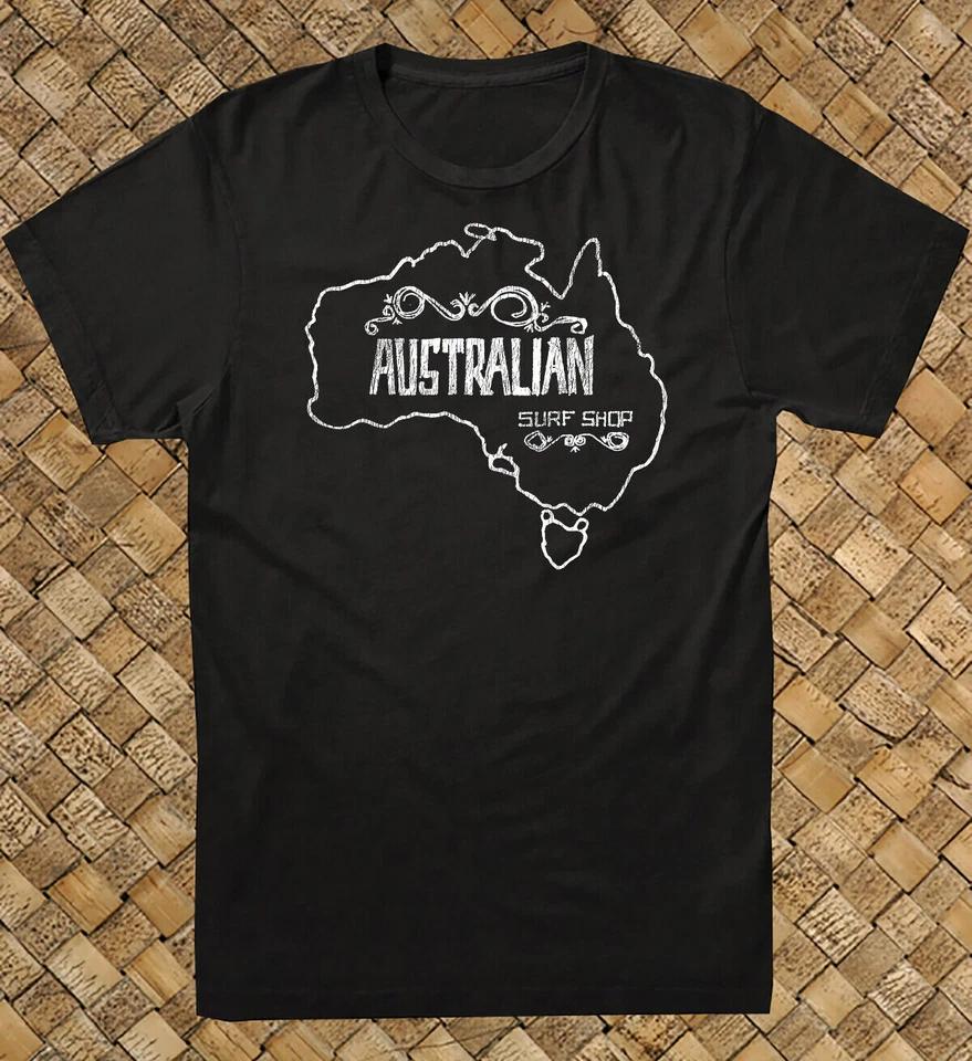 Retro Surf Shop T Shirt 100% Cotton Vintage Art Board Australian Surf Shop 2XL