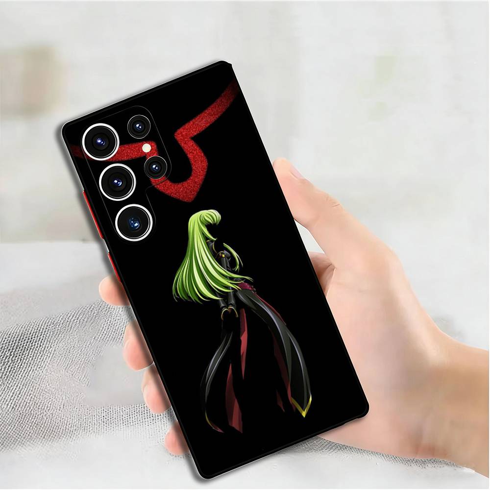 Anime L-Lelouch Phone Case For Samsung S24,25,23,22,21,20 Plus Ultra 5G Lite Shockproof Cover