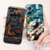 For Realme 9i Case Cool Fashion Flower Marble Sunset Soft Liquid Silicone Lens Protective Cover For Realme 9i 5G Realme9i Bumper
