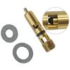 Reliable Needle and Seat Assembly for Holley 0.110 Designed To Fit 350 600 750 Carburetors for Stable Engine Operation