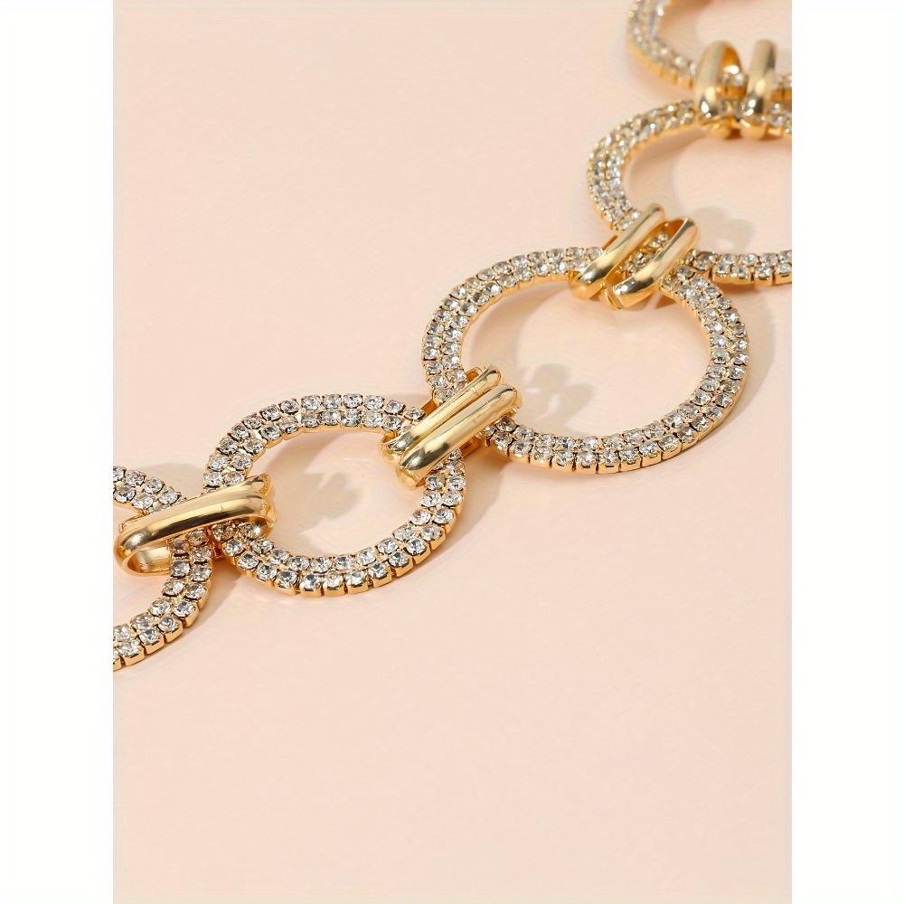 Ladies' Fashionable Circular Waist Chain, Simple Chain Waist Belt, Versatile Dress Waist Cinching Decoration, Personalized Trendy Accessories.