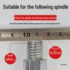 Universal 125mm Angle Grinder Pressure Plate and Screw Clamp for 150mm Cutting Disc