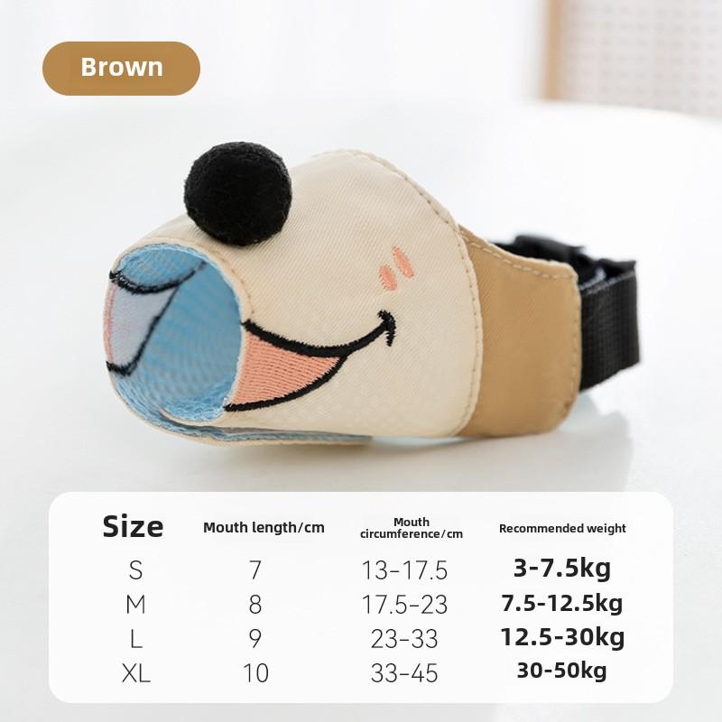 

Чехол для рта собаки, Маска против укусов, Маска против лая, Для средних и маленьких собак, Для крупных собак, Изделия против поедания, Товары для домашних животных XL