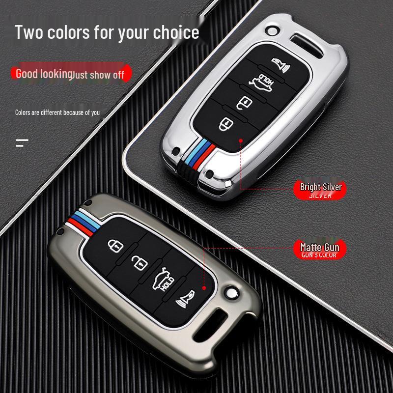 Hyundai Elantra IX35 Key Bag Cover for Sonata, Kia Sportage, K2, Forte Key Fob Shell
