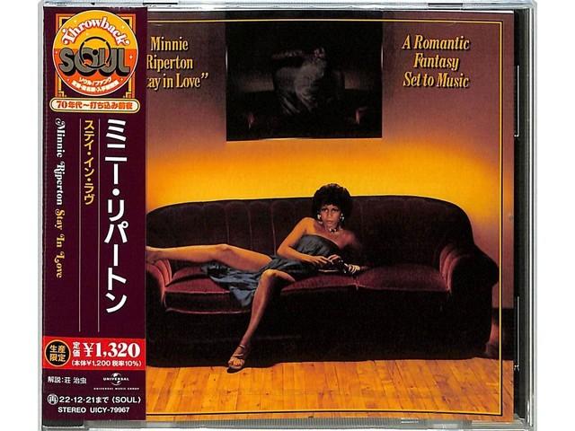 

[CD] Stay in Love Limited Edition Minnie Riperton UICY-79967 Throwback Soul NEW