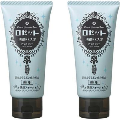 Direct Shipping from Japan 6. Rosette Face Wash Pasta Clear 120G×2 Pack AZ B00JTMG28O, One Size, One Color, 2 Pieces