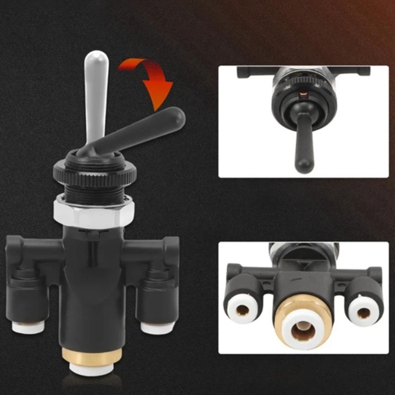Air Window Toggle Valves Switches 818-0007-000 8180007000 for 379 Truck Replacement Truck Accessories