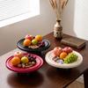 Plastic Fruit Bowl Detachable Cake Stand Drain Food Serving Plate Stackable Snack Dessert Tray Kitchen Tableware Party Wedding