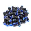 40pcs 6/8/10/12MM Straight Push Connectors Pneumatic Connect Fittings Quick Release Pneumatic Air Hose Fittings Repair