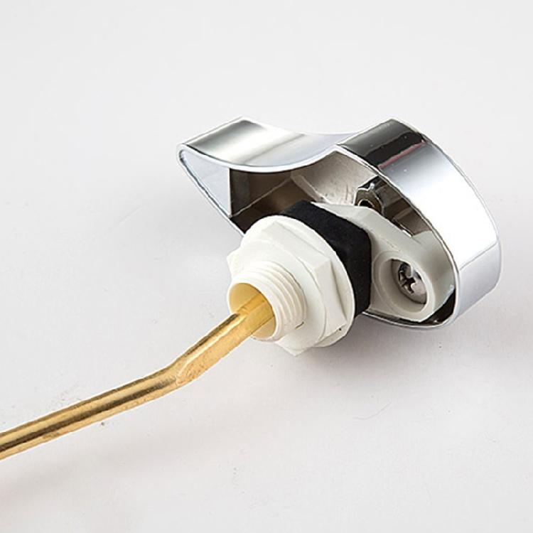 Easy Install Universal Toilet Handle Replacement Easy Installation Toilet Levers Corrosion Resist for Front Mount Tanks