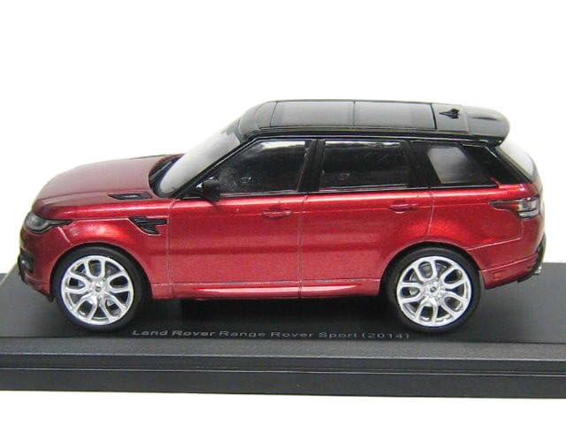 IXO Scale Land Rover Range Rover Sport 2014 Red Metallic 1/43