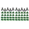 J0MC 50Pcs Adjustable Garden Trellis Plant Connectors Flower Rattan Buckle Clip