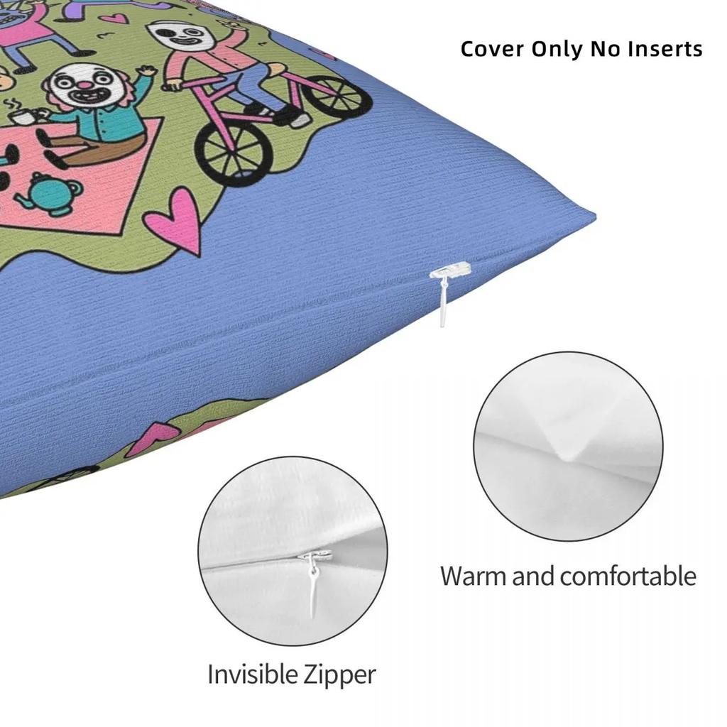 New Square Pillow Cases Cushion Covers Decorative Pillowcase for Home