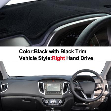 Car Dashboard Cover For Hyundai Creta Ix25 2014 2015 2016 2017 2018 2019 Dash Board Dash Mat Pad Carpet Cover Auto Sun Shade