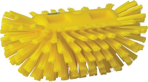 

Vikan, Yellow Brush,Tank,Stiff,5.5 ,PP/PBT, 7037
