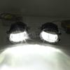 Pair LED Fog Lights for Toyota RAV4 RAV 4 2009-2012 Car Headlights Foglights Wiring Harness Grilles Switch Accessories