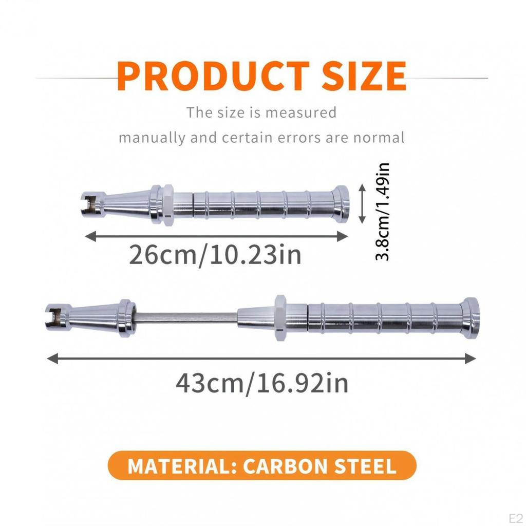 Auto Tool, Removal Tool Carbon Steel Adjustable Car Slide Mallet for Refrigerators Vehicles