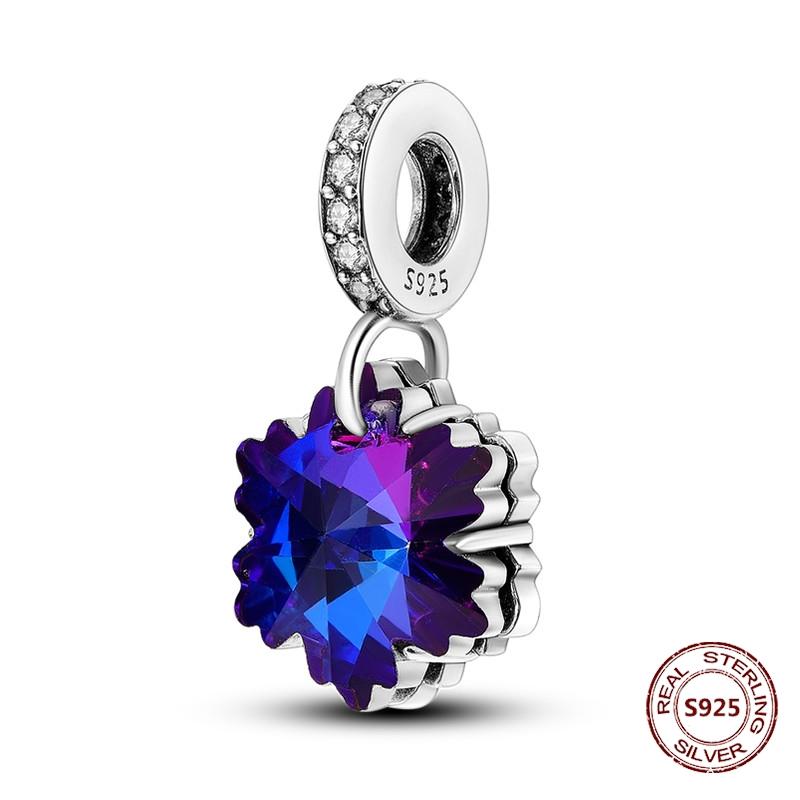 Copper Yellow Series Fashion Gold Sunflower Heart Charm Beads Fit Original Bracelet Party Diy Jewelry Gift