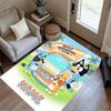 Beach Friends Adventure Personalized Text Floor Mat Perfect for Living Rooms Dormitory Game Room Balcony Anti-slip Rug Anime Office Decor