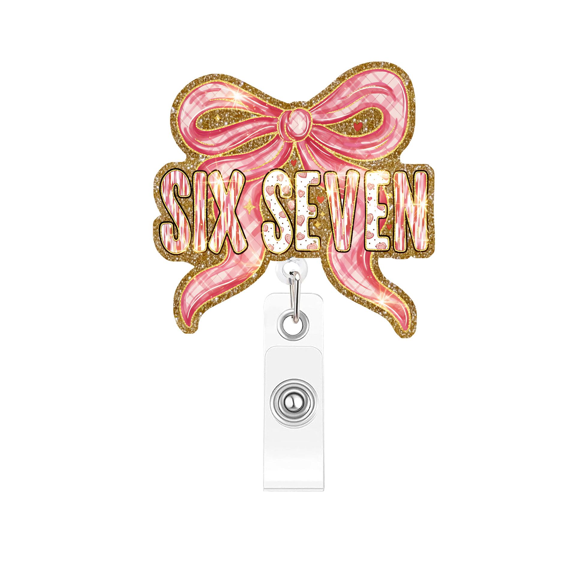 

Swivel Alligator Clip Compact Id Card Holder Acrylic Badge Reel Lightweight Badge Reel For Office School Healthcare Professional