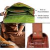 New Women's Leather Messenger Bag Tactical Briefcase Satchel Laptop Shoulder Bag