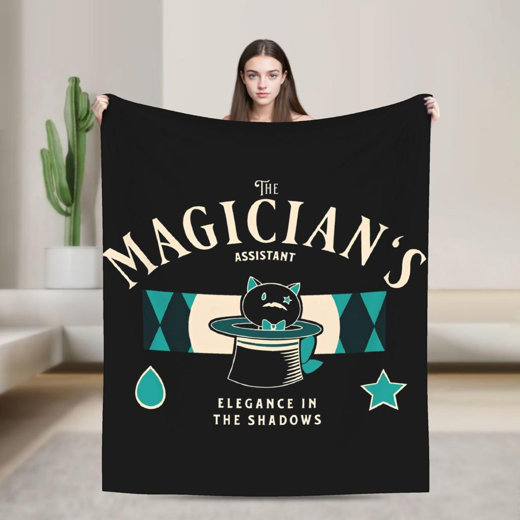 Genshin Impact Collei Wish Gacha Velvet Throw Fashion Blankets Splash Art for Bedding Knitted Fashion Blanket Travel Super Soft Multi-functi