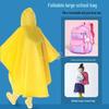 Children's Waterproof Raincoat with Face Protection for Primary School Boys and Girls, Easy On/Off, Ideal for Classes & Activities.