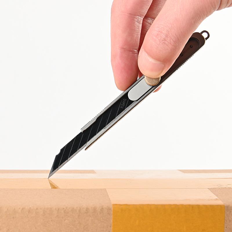 Titanium Alloy Utility Knife - Sharp Carving & Wallpaper Cutter for Office Supplies