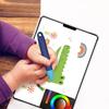 Universal Gummi-Spitze Stift für iPad Alle Touchscreen-Geräte Kinder Tablet Kapazitive Touchstifte für Kinder Zeichenstift
