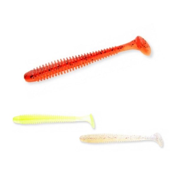 Keitech Swing Impact 2,5 дюйма #026 Прозрачный Шартрез Светящийся 2.5 inch