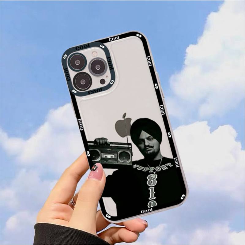 Sidhu moose wala Phone Case for iPhone 11 12 13 Mini Pro Max 14 Pro Max Case shell