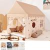 Children's Extra Long Indoor Princess Castle Tent with Mosquito Net
