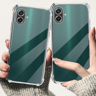 Für Samsung A07 Hülle Klare Silikon-Rückseite Für Samsung Galaxy A07 Samsang A 07 07A 4G Stoßfestes Fundas Handyhülle TPU Hülle