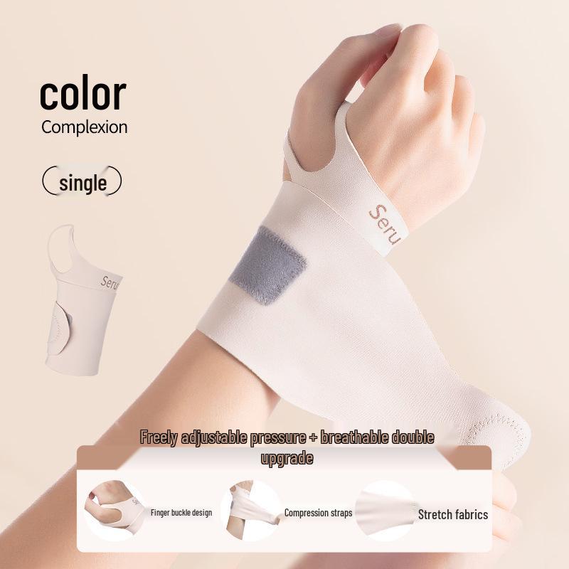 

Двухслойная поддержка запястья при растяжении и тендините - Унисекс протектор для бадминтона и баскетбола