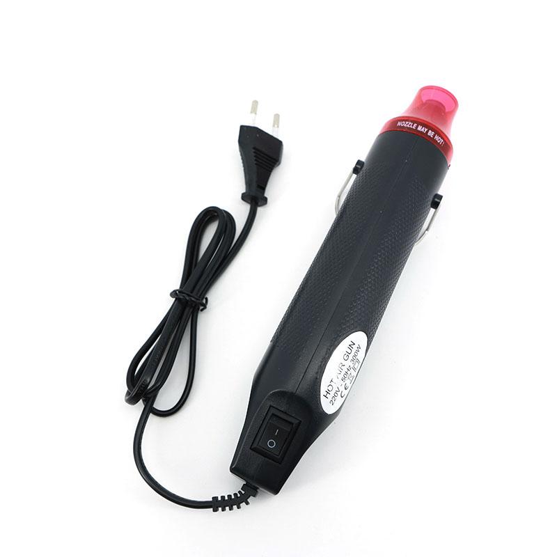 220V 300W EU Standard DIY Hot Air Heat Mobile Phone Repair Tool Hair Dryer Welding Support Seat Shrink Plastic