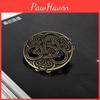 Knot Celtic Brooch Pin With Electroplated Finish For Men Women Fashion Commuter