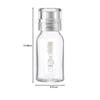 HARIO Slim Dressing Bottle, 120ml, Can be used with boiling water, Pale Gray, DBS-120-PGR