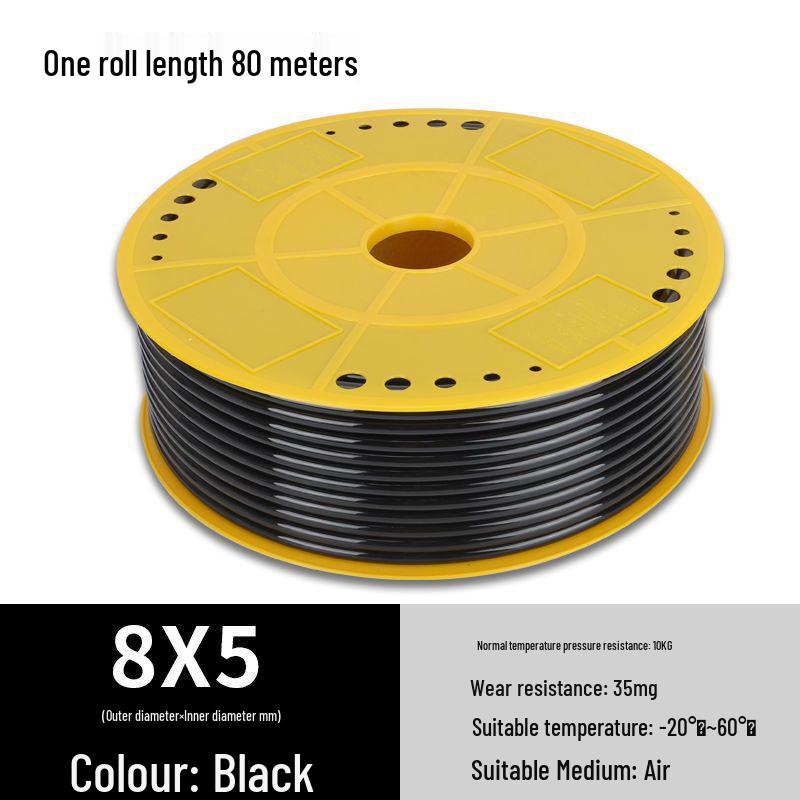 High-Pressure 8MM PU Pneumatic Air Hose for Air Compressors