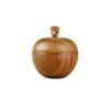 Wooden Pill Organizer Case Portable Pendant Keychain Medicine Boxes Pill Box  Household