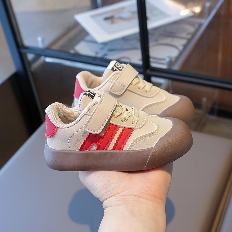 Boys and Girls Breathable Toddler Spring and Autumn New Infant Functional Shoes Boys and Girls Board Shoes Soft Sole Children's Shoes