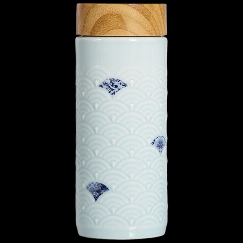 

Acera Liven Ruyi Double-Layer Ceramic Travel Mug