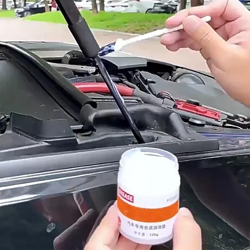 Universal Durable Car Window Lubricant Grease Hinge Track Sunroof Rail Anti-Jamming Noise Reduction Detailing