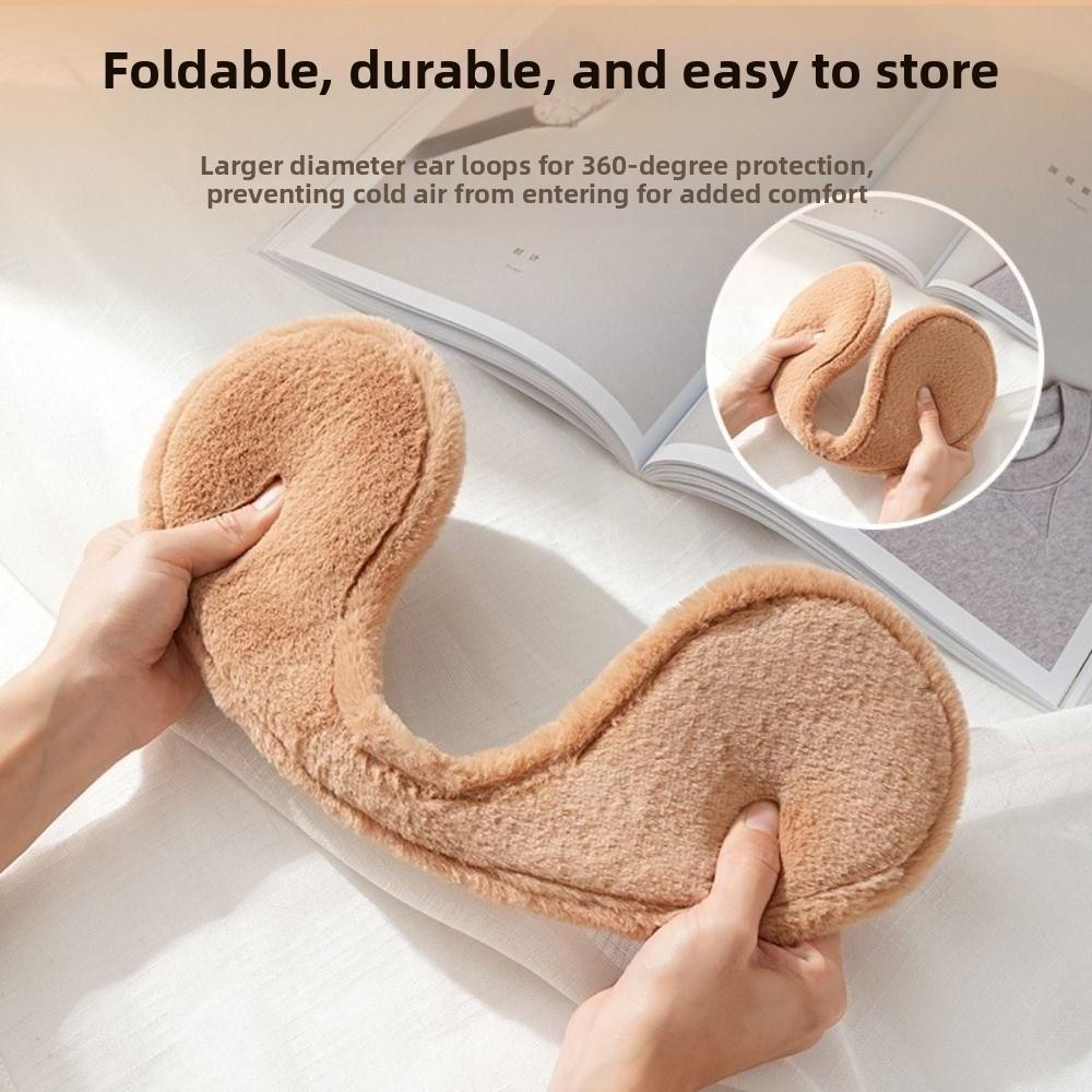 Thicken Windproof Earmuffs Autumn And Winter Keep Warm Plush Ear Muff Ear Warm Protector Outdoor Cycling Warmer Soft Ear Muffs