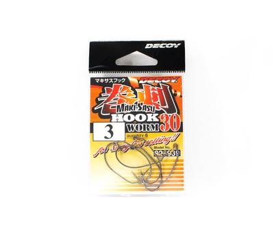 Decoy Háčky Worm 30 Makisasu velikost 3 (8939)