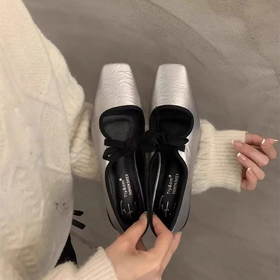 

Fashion Low Heel Elegant Women s Shoes Ladies Pumps Japanese Style Lolita Square Toe Mary Jane Footwear High Quality Lastest on Offer 39 40