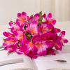 Simulation 5-Zweig 10 Köpfe Bunte Lilie Hochzeit Heimdekoration Simulation Narzissen-Orchideen-Dekoration Vase Requisiten Fotografie