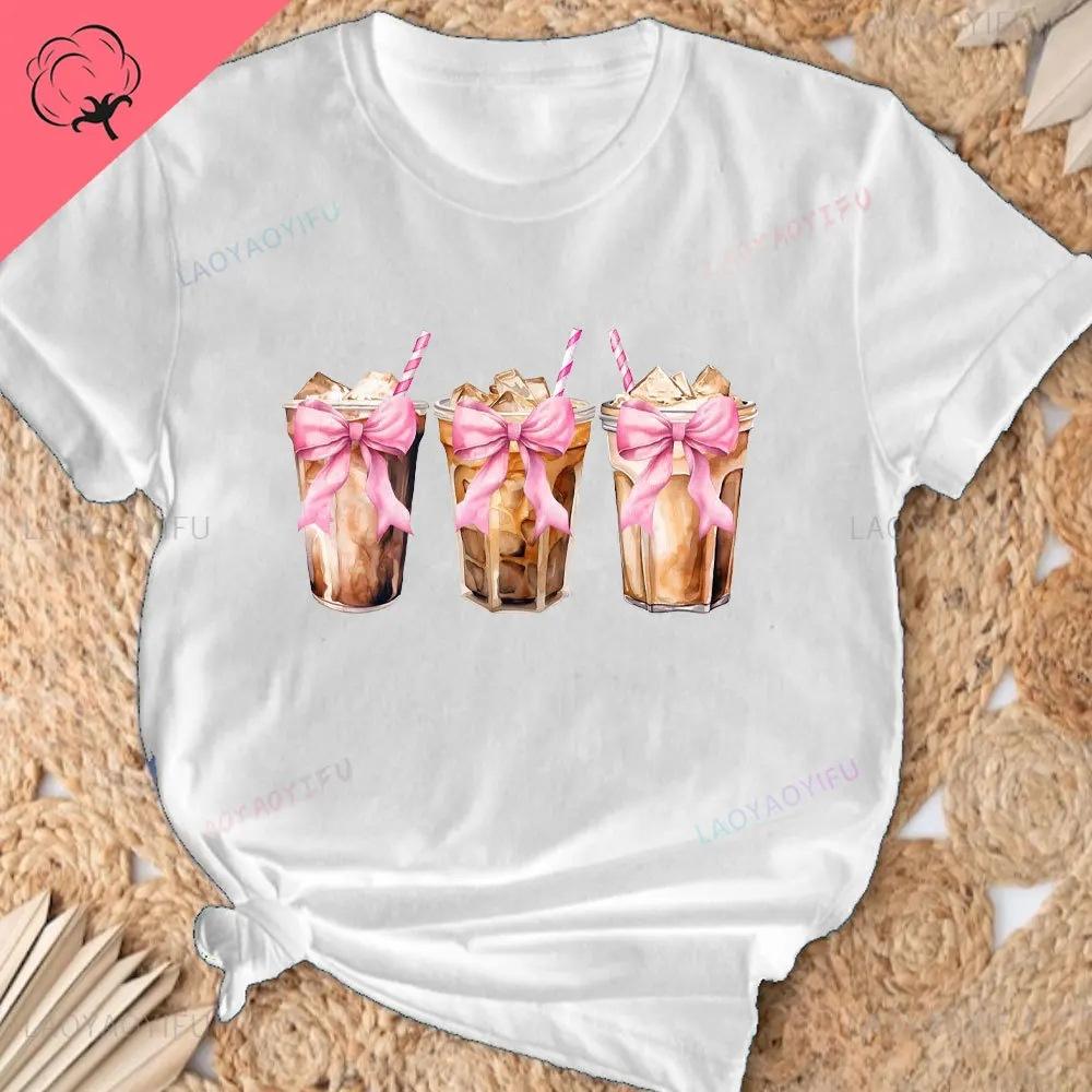 Coffee Club Lover Shirt Coffee  T-Shirt Coffee-Lover G Graphic T Shirts Women Clothing Tops Aesthetic Clothes