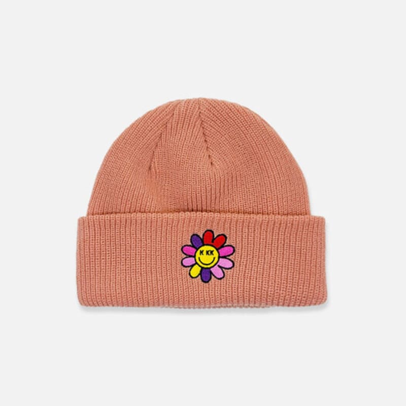 

VEGETABLE TABLE K KK ART Short Beanie Peach pink Peach pink