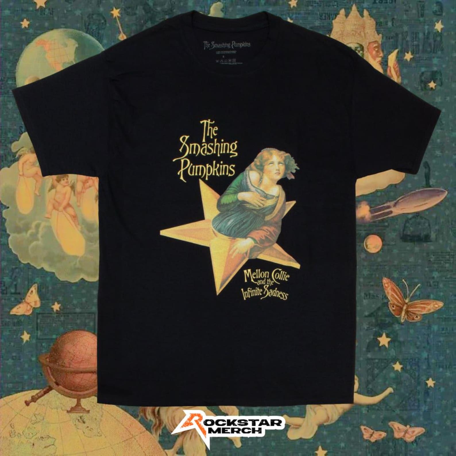 SMASHING PUMPKINS Mellon Collie Band T-Shirt 2XL